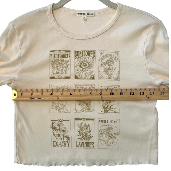 Urban Outfitters Future State seed packet crop top - Picture 6 of 7